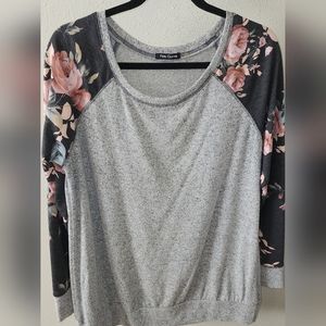 Delano Raglan Brushed Knit Top